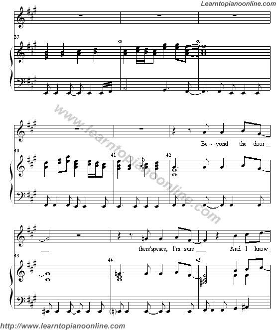 Tears In Heaven Piano Sheet Music Free