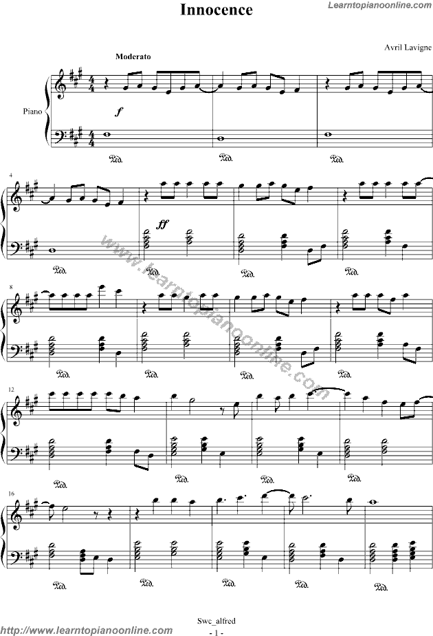  Piano Sheet Music Free