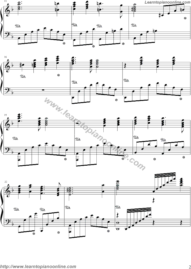 Exodus by Maksim Mrvica Piano Sheet Music Free