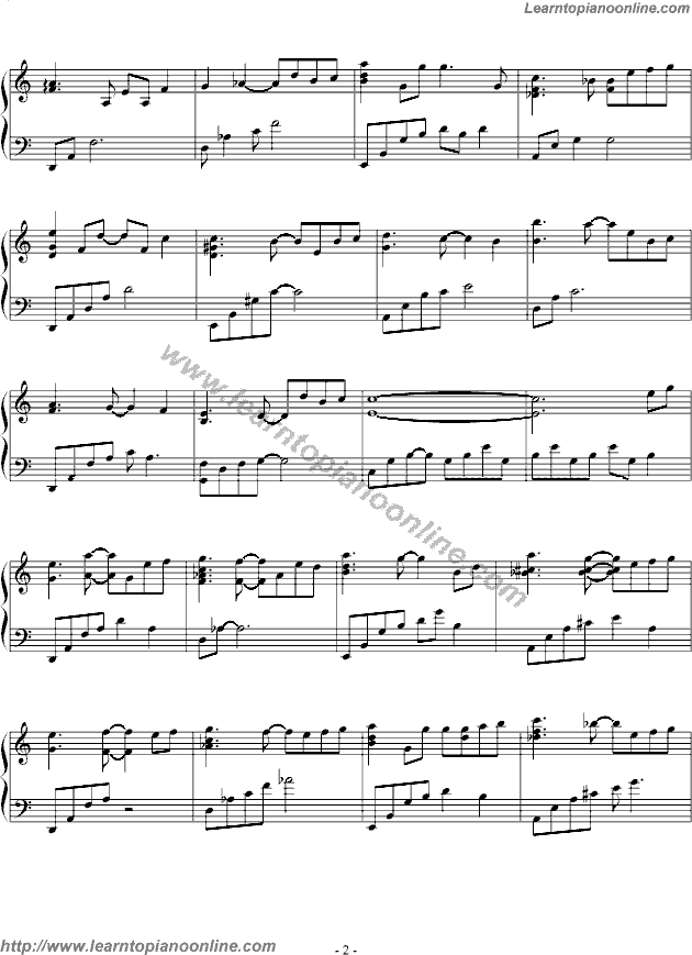 The Scenery Begins by Yiruma Piano Sheet Music Free