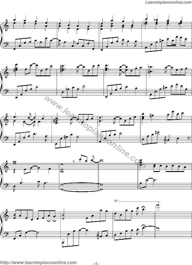 The Scenery Begins by Yiruma Piano Sheet Music Free