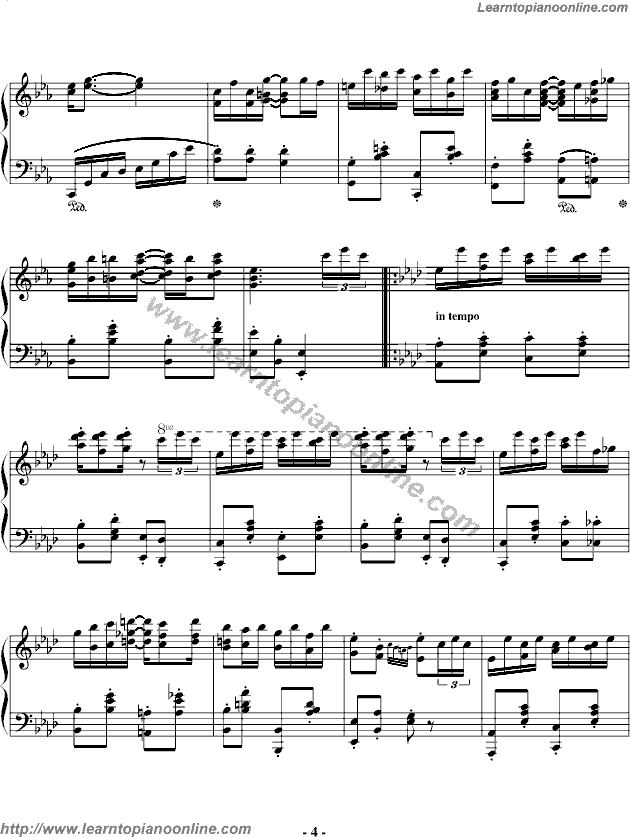 Nightingale by Yanni Piano Sheet Music Free