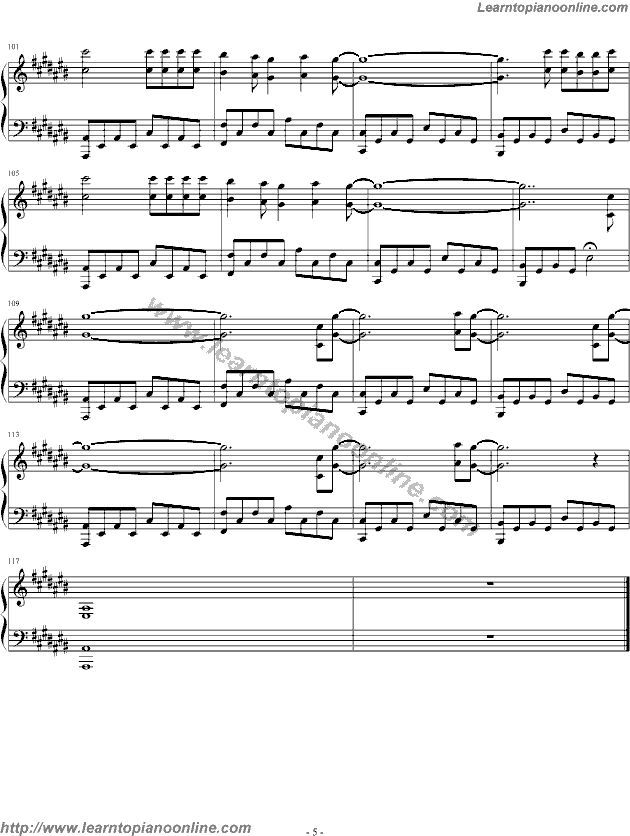 One by Epik High Piano Sheet Music Free