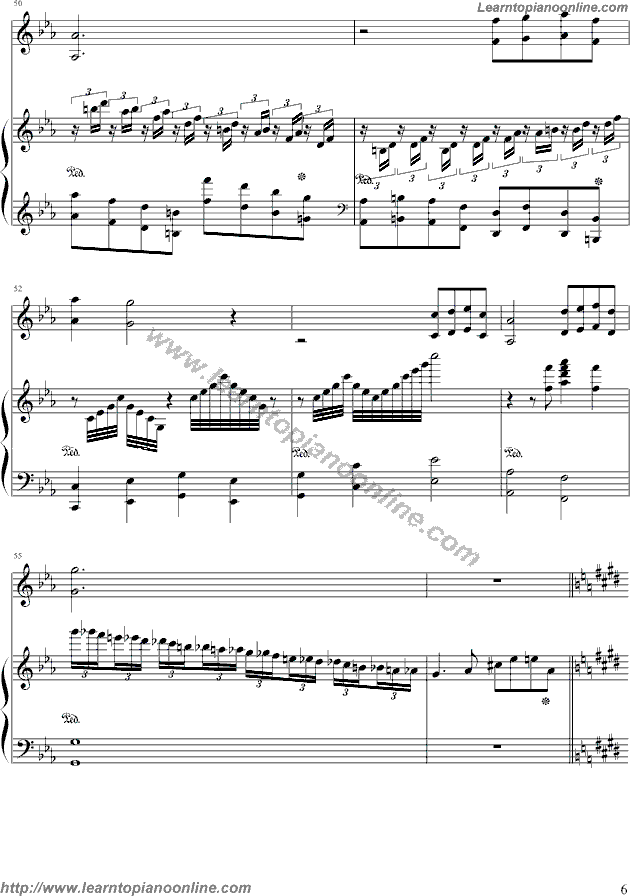 LeeLoos theme by Maksim Mrvica Piano Sheet Music Free