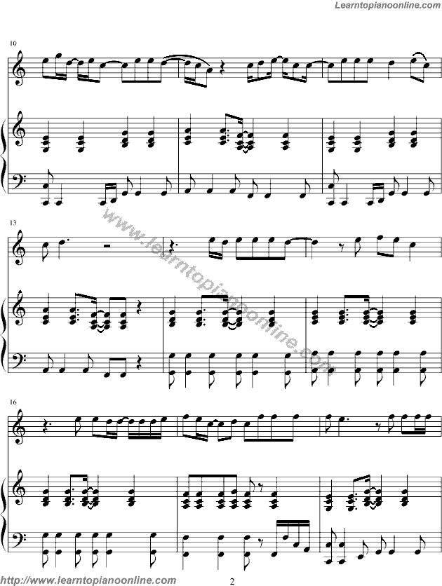 Miracle by Super Junior Piano Sheet Music Free