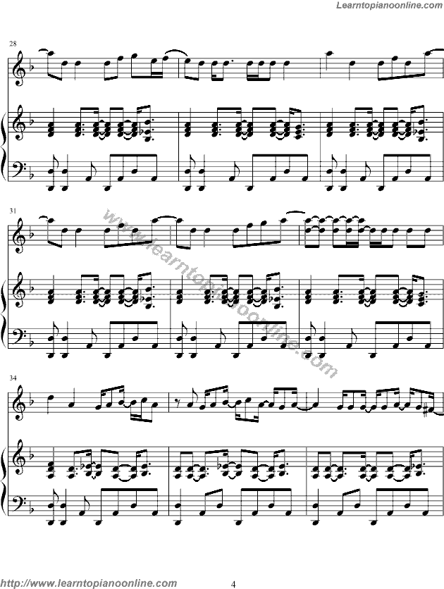 Don't Don by Super Junior Piano Sheet Music Free