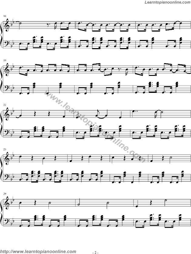 I'm yours by Jason Mraz Piano Sheet Music Free