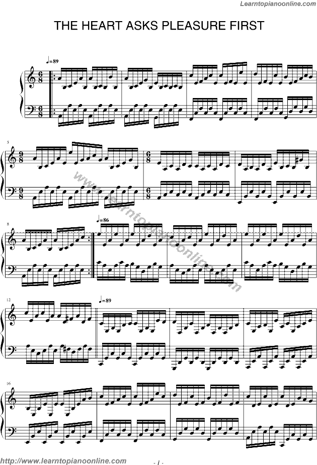  Piano Sheet Music Free