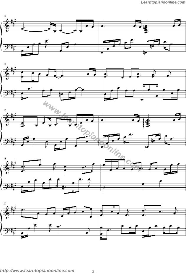 Believe by Phillip Mills Piano Sheet Music Free