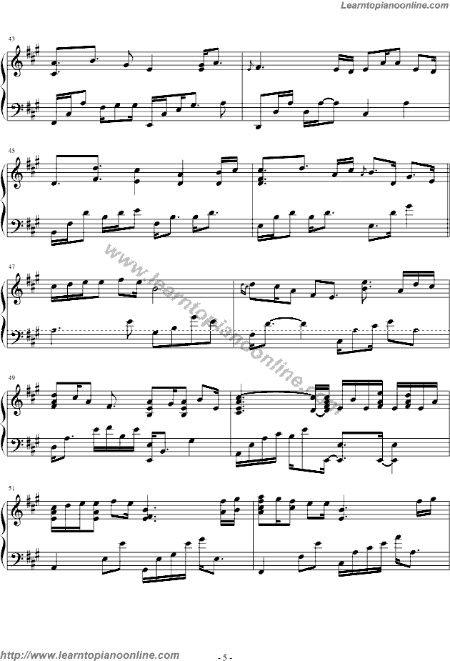 Believe by Phillip Mills Piano Sheet Music Free