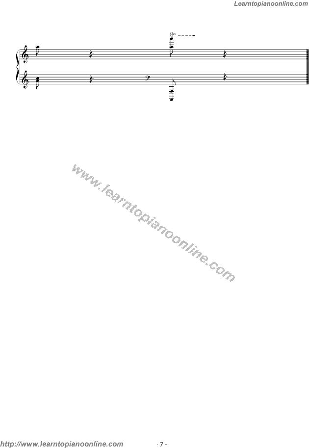 Tico-tico by Zequinha Abreu Piano Sheet Music Free