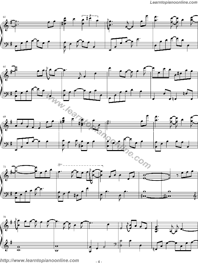  Piano Sheet Music Free