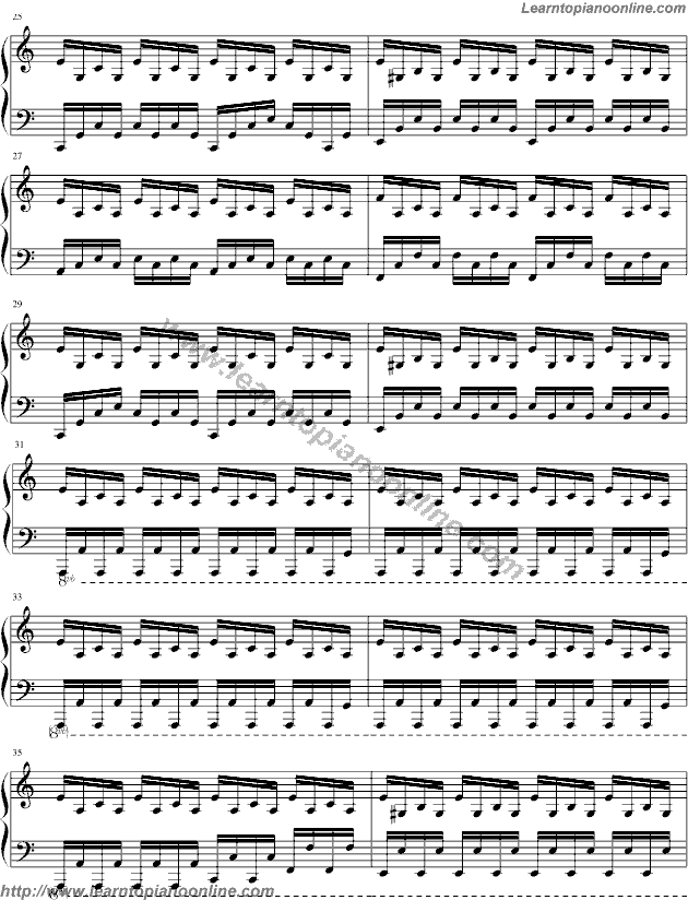  Piano Sheet Music Free