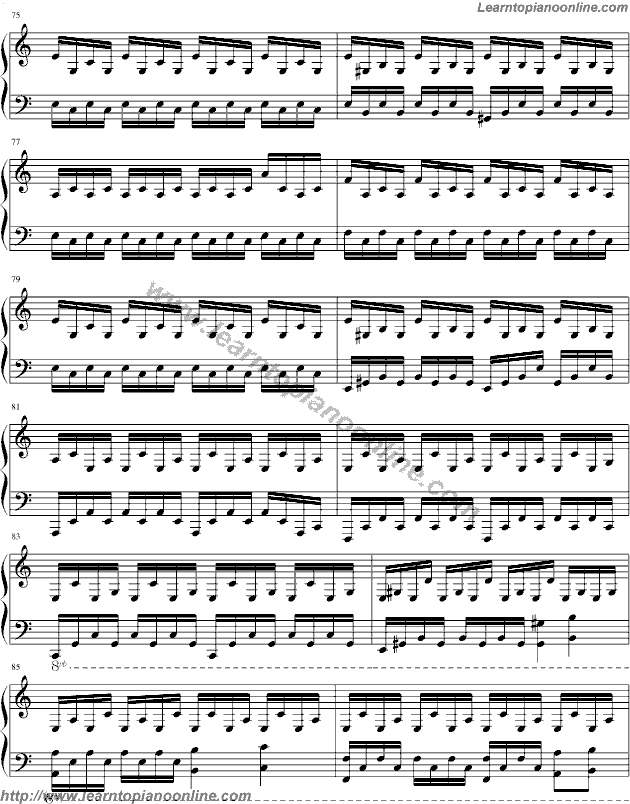  Piano Sheet Music Free