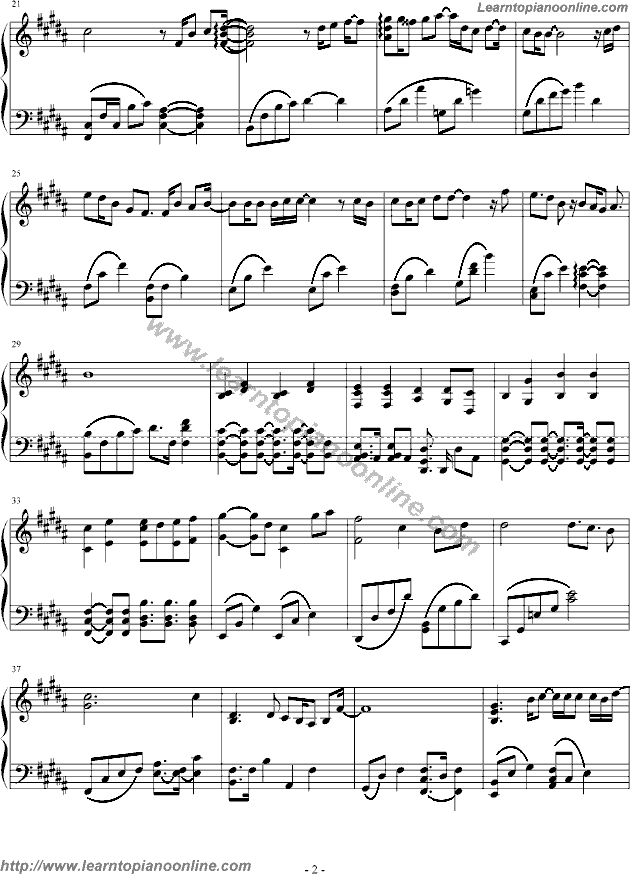 Don't Say Goodbye by TOHOSHINKI Piano Sheet Music Free