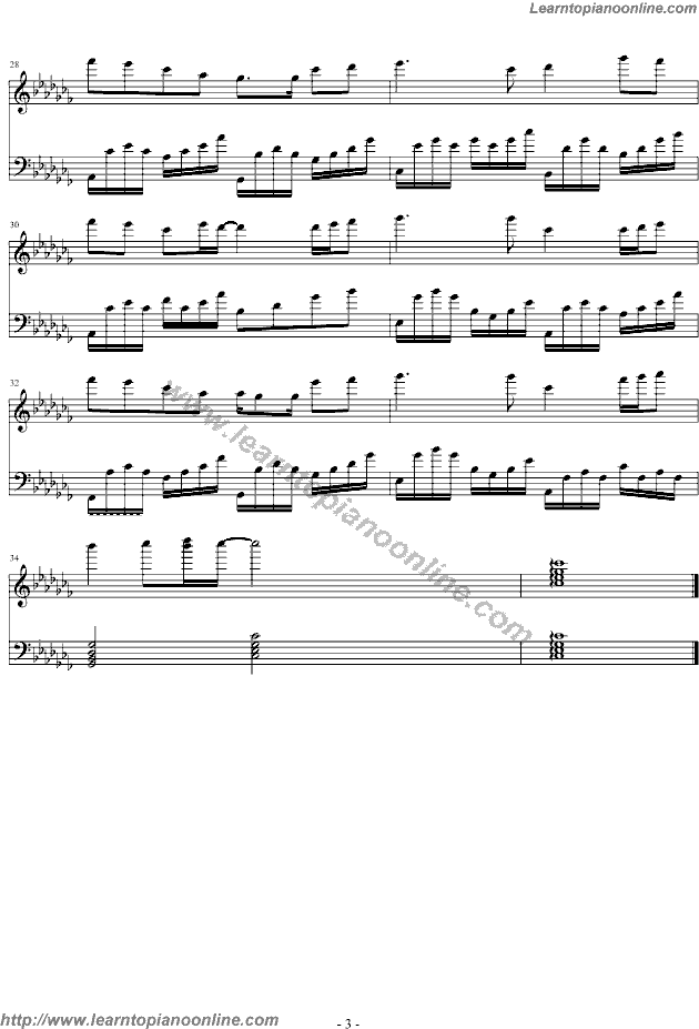 Good Night by Bandari Piano Sheet Music Free