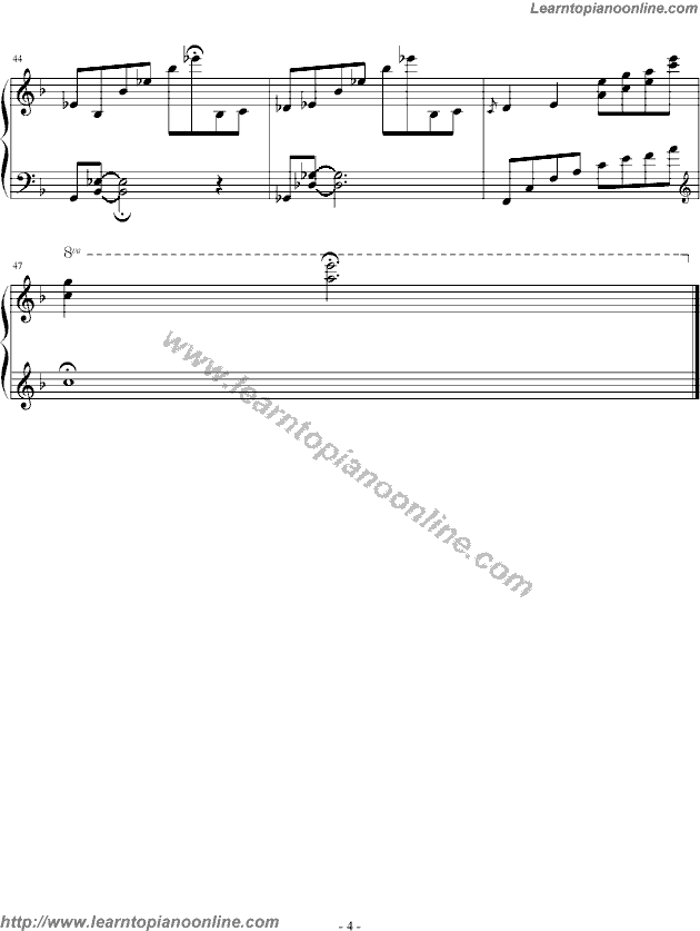 Tears On Love by Yiruma Piano Sheet Music Free