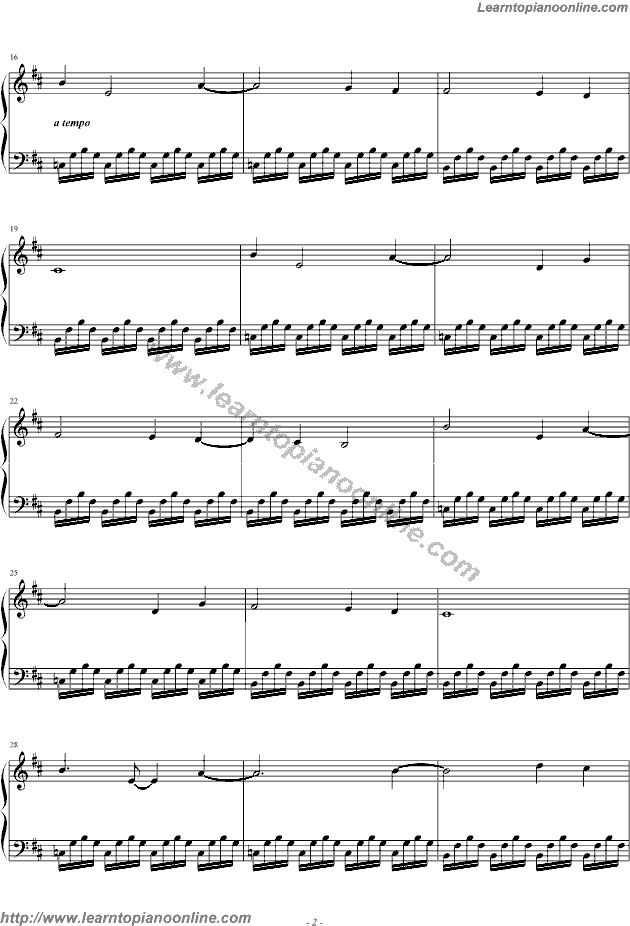 Sight by Lily Chou Free Piano Sheet Music