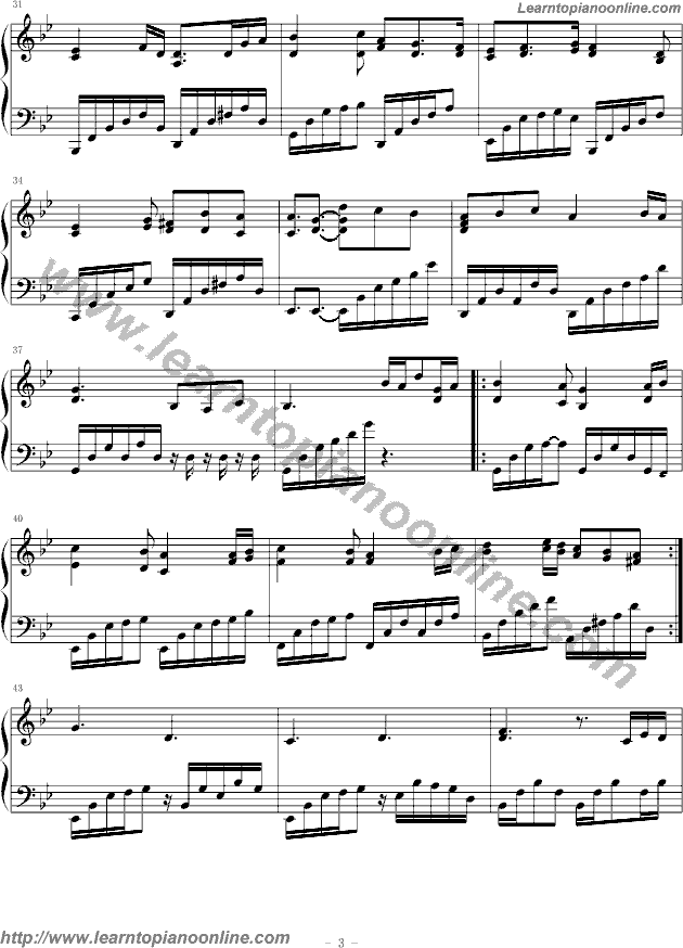 Kagayaku Sora no Shijima ni wa In the Silence of the Shining Sky by Kalafina Free Piano Sheet Music