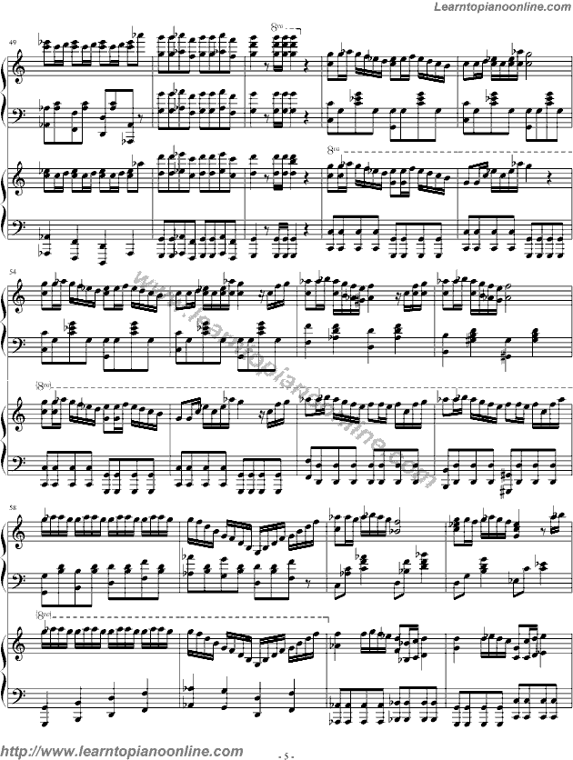 Fuego by Bond Free Piano Sheet Music