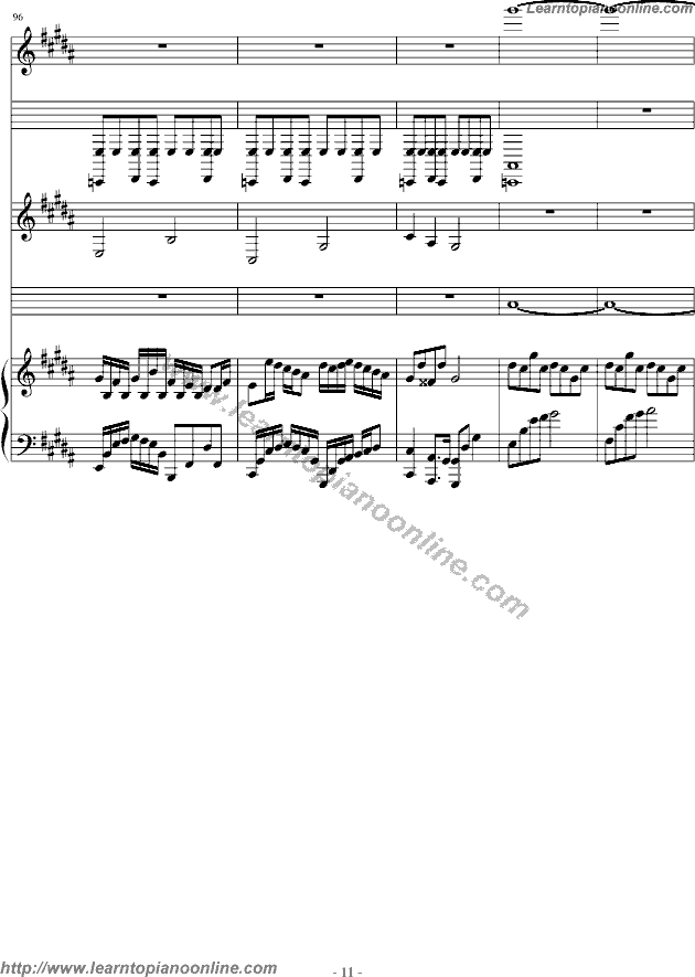 Flower Dance by DJ Okawari Free Piano Sheet Music