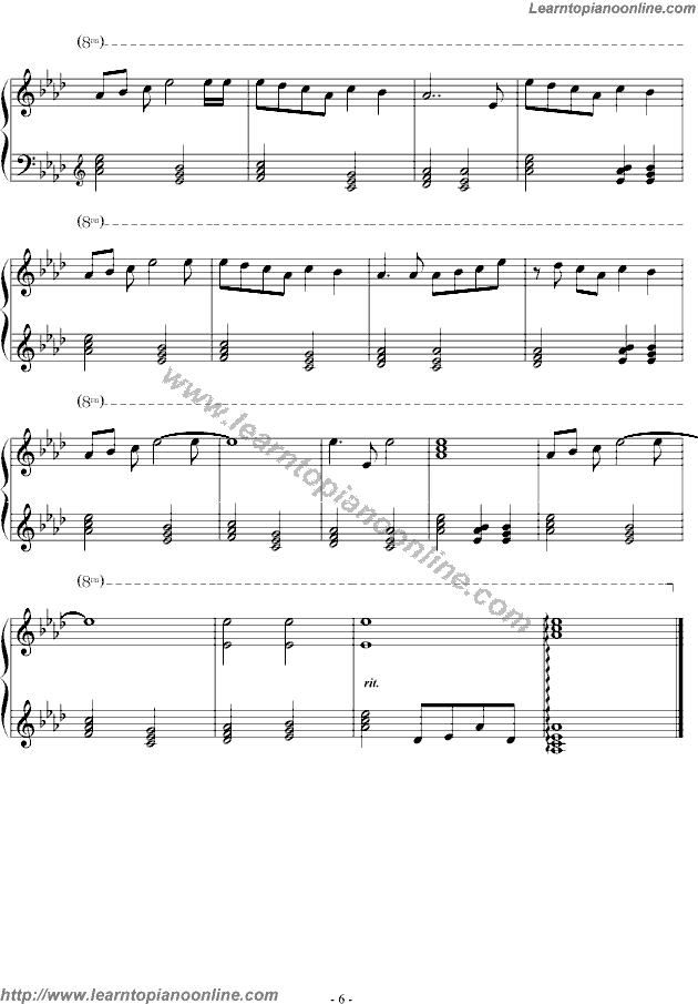 Kokoro wo Hiraite by Zard Izumi Sakai Free Piano Sheet Music