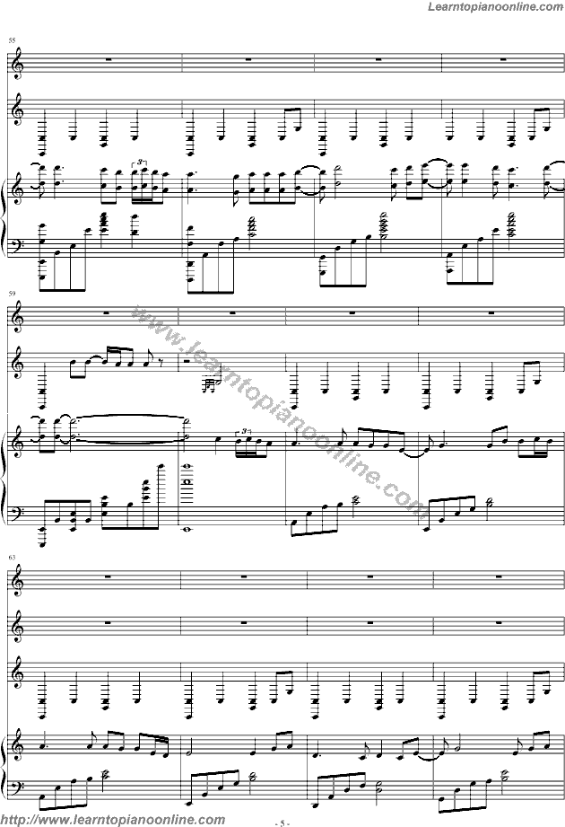 Bressanone by Matthew lien Free Piano Sheet Music