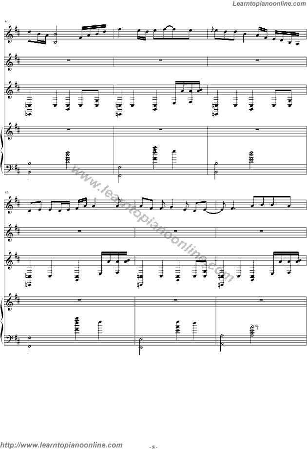 Bressanone by Matthew lien Free Piano Sheet Music