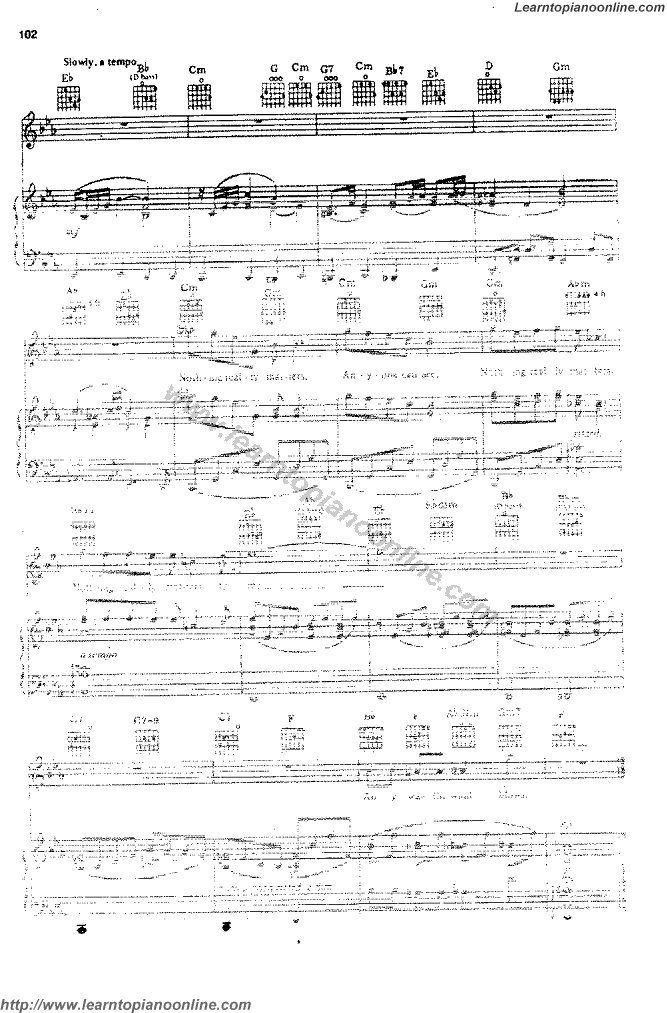 Bohemian Rhapsody by Queen Free Piano Sheet Music Chords Tabs Notes Tutorial Score