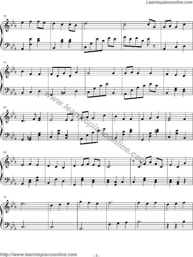 It's Only The Fairy Tale by Mai Hime Free Piano Sheet Music Chords Tabs Notes Tutorial Score