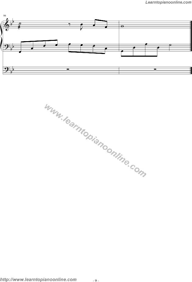 Love The Way You Lie by Eminem Rihanna Free Piano Sheet Music Chords Tabs Notes Tutorial Score