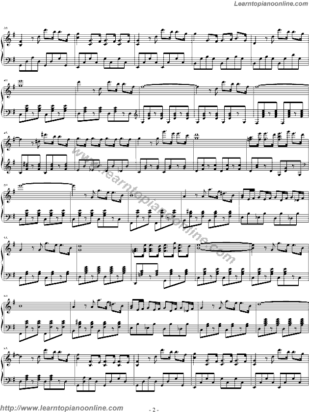 Spring Rain by Yiruma Piano Sheet Music Free