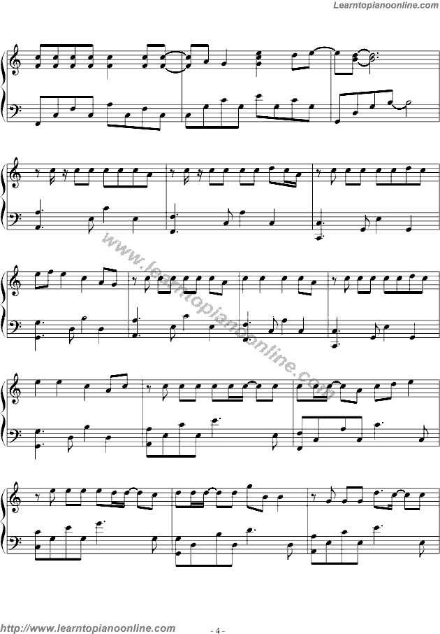 Taeyang - Wedding Dress Free Piano Sheet Music Chords Tabs Notes Tutorial Score