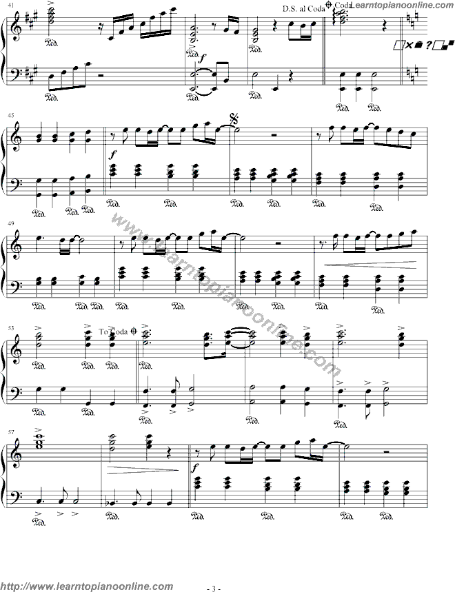 X Japan - Tears(version3) Piano Sheet Music Chords Tabs Notes Tutorial Score Free