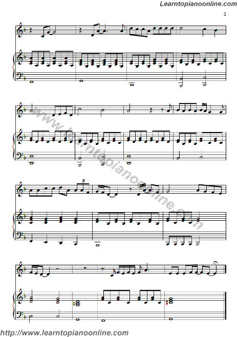 Bruno Mars - Talking to the Moon Piano Sheet Music Free